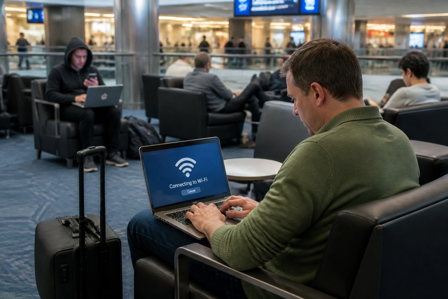 Wi-Fi public : les pièges à éviter à l'aéroport et à l'hôtel