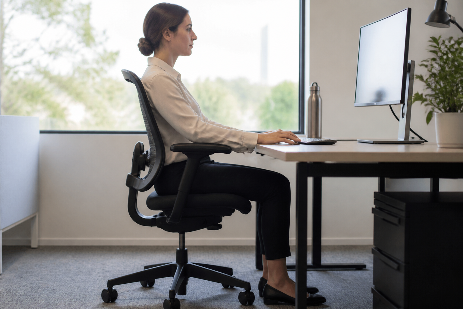 Ergonomie du poste de travail au bureau : les réglages qui comptent