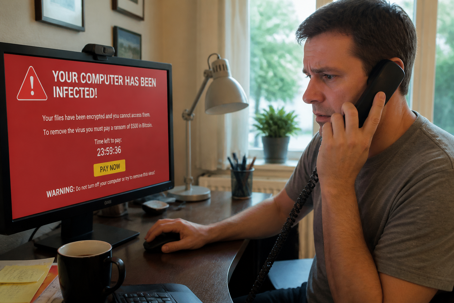 Arnaque au faux support technique IA : comment les escrocs vous piègent
