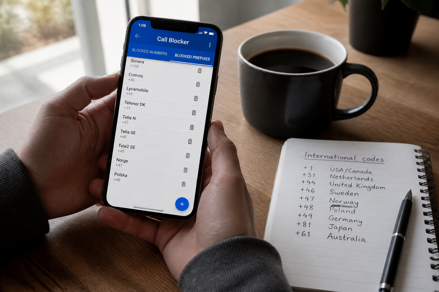 Bloquer les appels d'un indicatif étranger : mode d'emploi