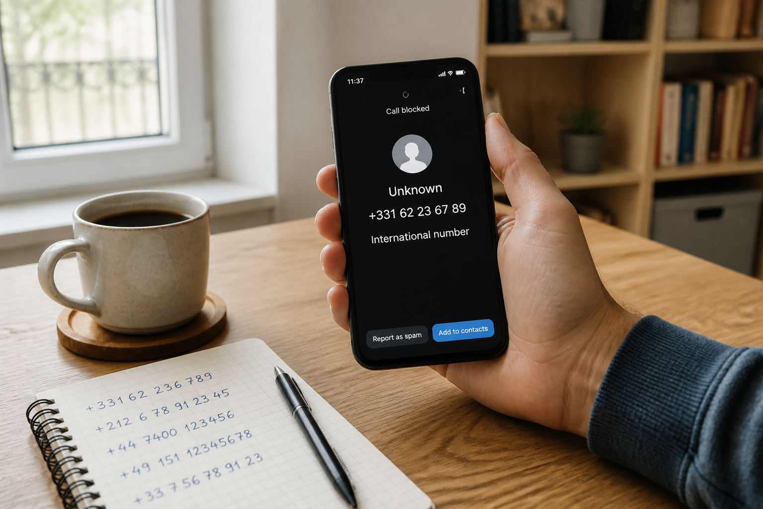 Bloquer les appels d'un indicatif étranger : mode d'emploi