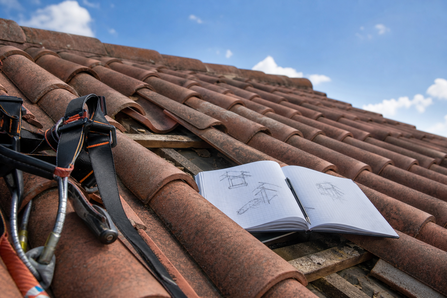 Inspection de toiture avant validation d’un devis de couverture