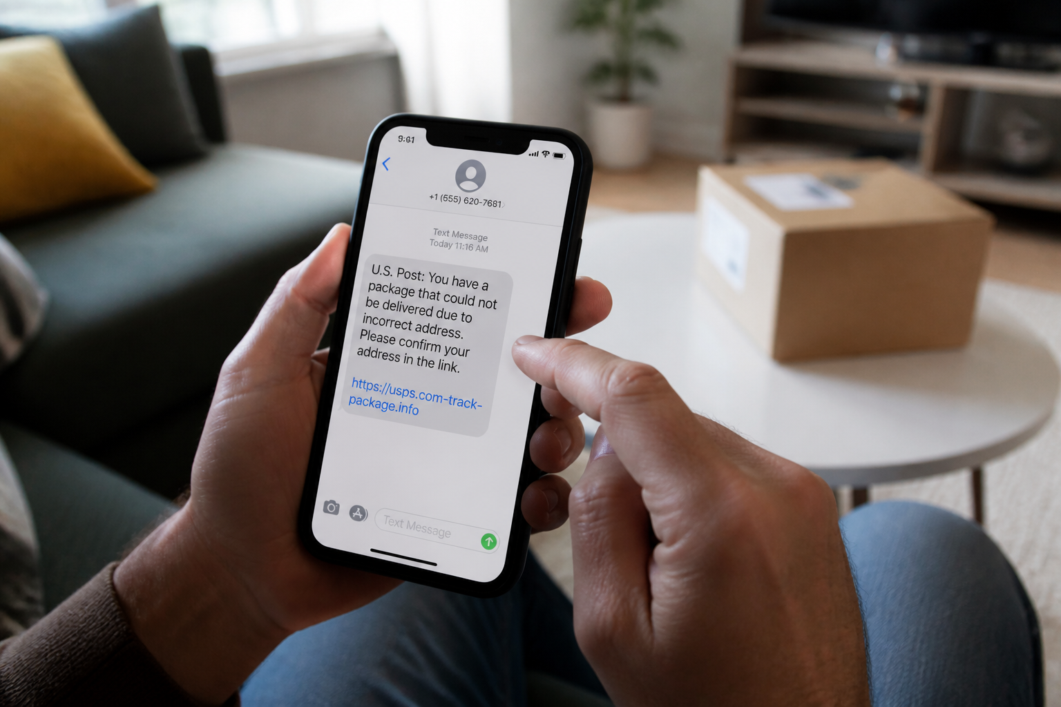SMS frauduleux et faux colis : les astuces pour ne pas se faire piéger