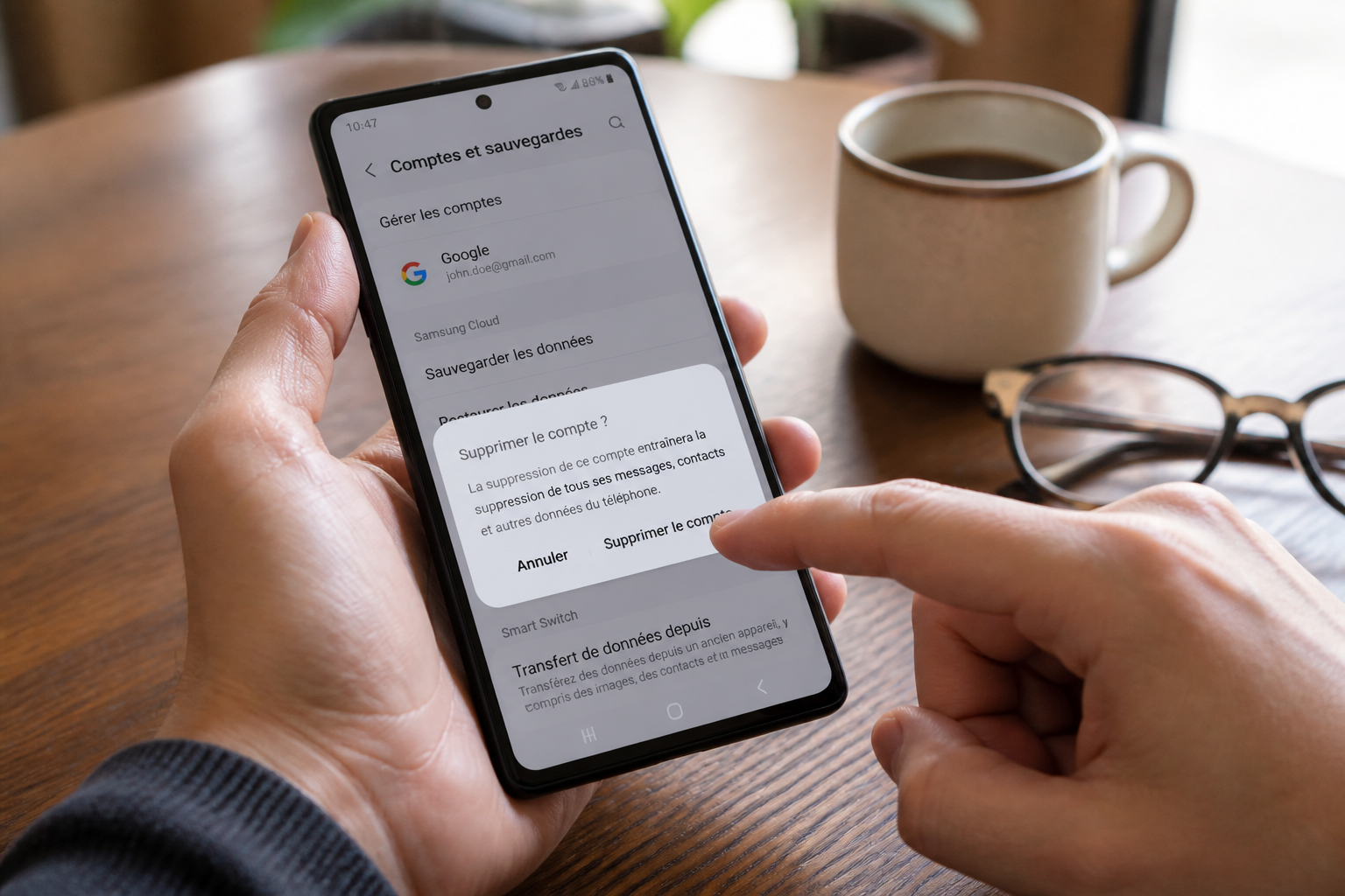 Supprimer un compte Google sur Android : le guide pas à pas