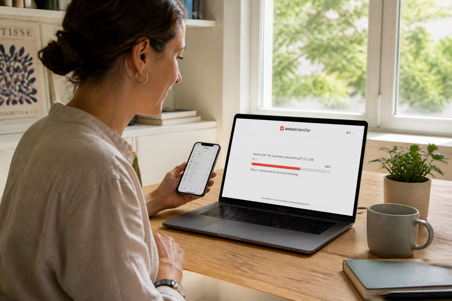 SwissTransfer : l'alternative gratuite pour envoyer des fichiers lourds