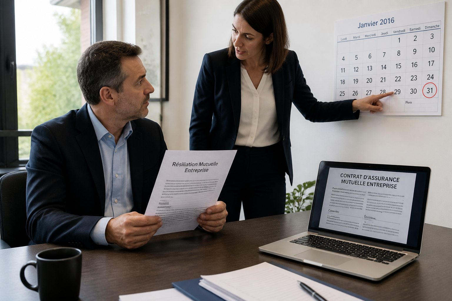 Résilier une mutuelle d’entreprise : conditions et démarches